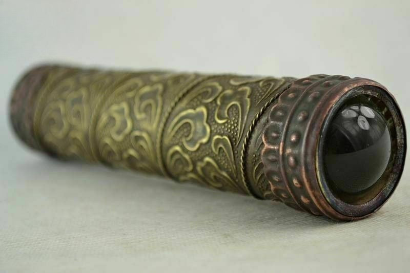 Chinese Handmade Bronze Telescope