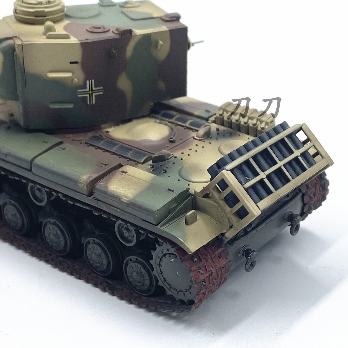 1:72 German captured KV-2 heavy tank model simulation model