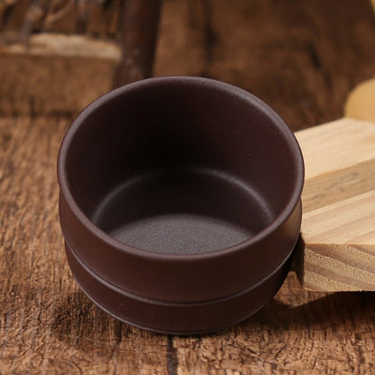 2pcs/lot Marked Cup On Sales Real Yixing Zisha Purple Grit Clay Kungfu Tea Cups
