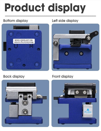 FC-6S Fiber Cleaver Fiber Optic Cable Cutter Fiber Cold Connection Cutting Tool