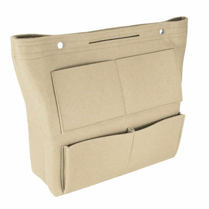 Multi-Pocket Tall Long Insert Bag Felt Purse Handbag Bag Liner Tote Organizer US