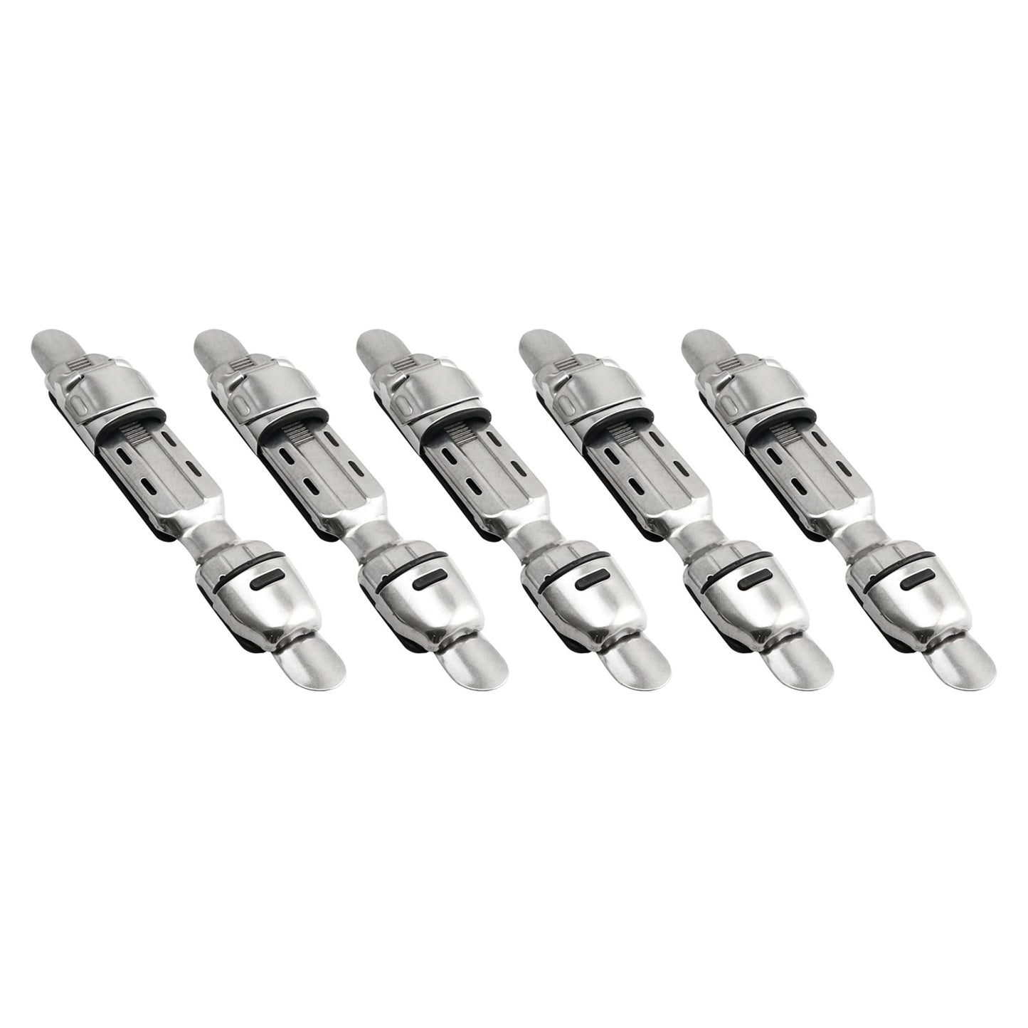 5PCS/Set Stainless Steel Adjustable Plate Reel Seats Fishing Rod Building