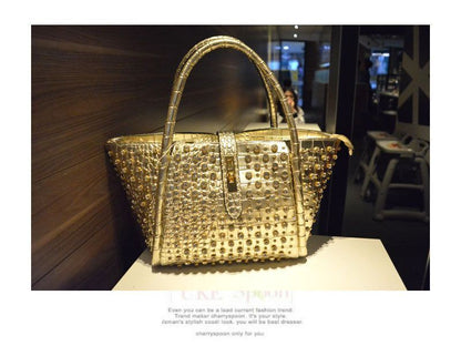 Handbag Diamond Dumpling Bag Shoulder Messenger Purse Rhinestone Handbag 1 PC