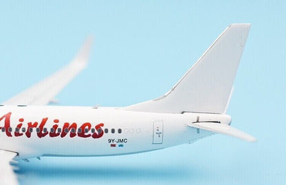 1:400 Phoenix Caribbean BOEING 737-800 Passenger Airplane Plane Diecast Model