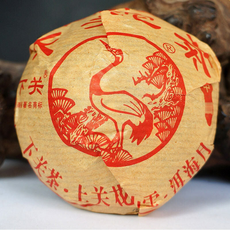 Aged Shen Pu Erh Tea Tuo Cha Xia Guan Raw Puer Tuocha 100g