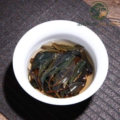 357g Yunnan Pu'er Tea Purple Cuckoo Raw Tea Cake Ancient Tree Spring Tea