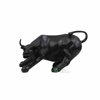 Polyresin Geometric Statue Bull Sculpture Animal Idol Figurine Home Decor