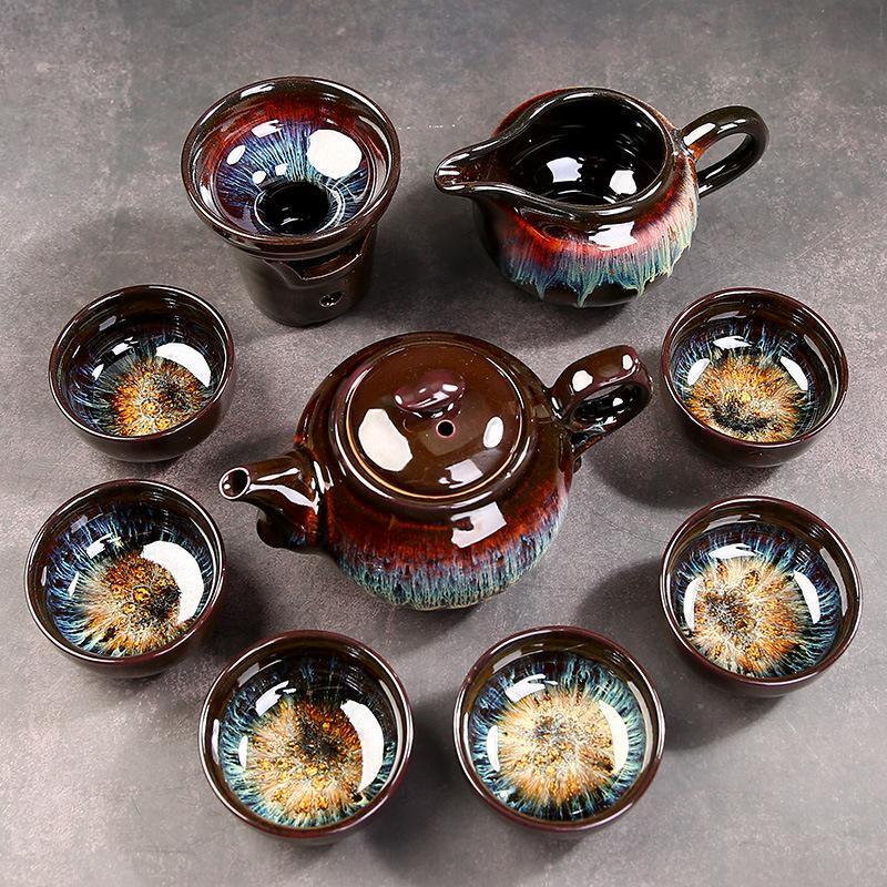 Ceramic Bowl Kung Fu Tea Set Porcelain Tea Cup Puer Oolong Tea China Teapot Cup