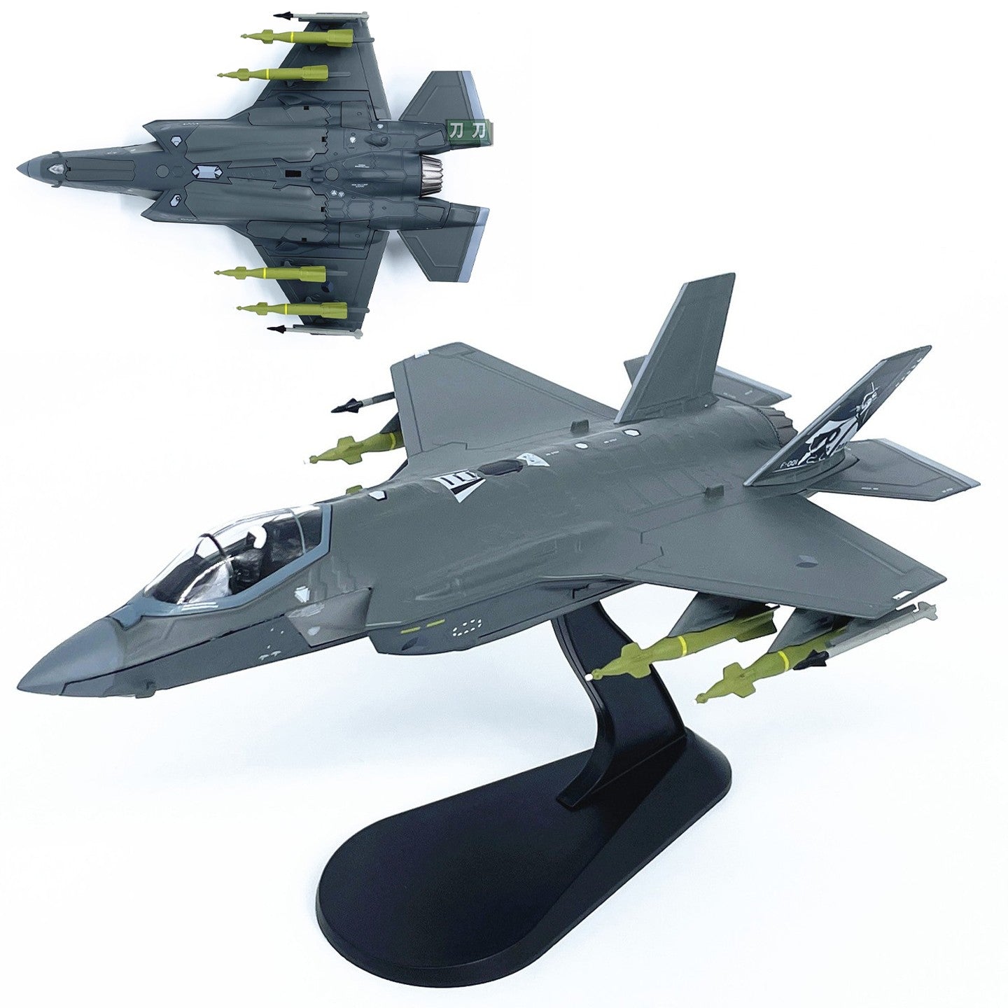 1:72 22CM WLTK U.S. F-35A Steath Fighter Plane Diecast Military Aircraft Model