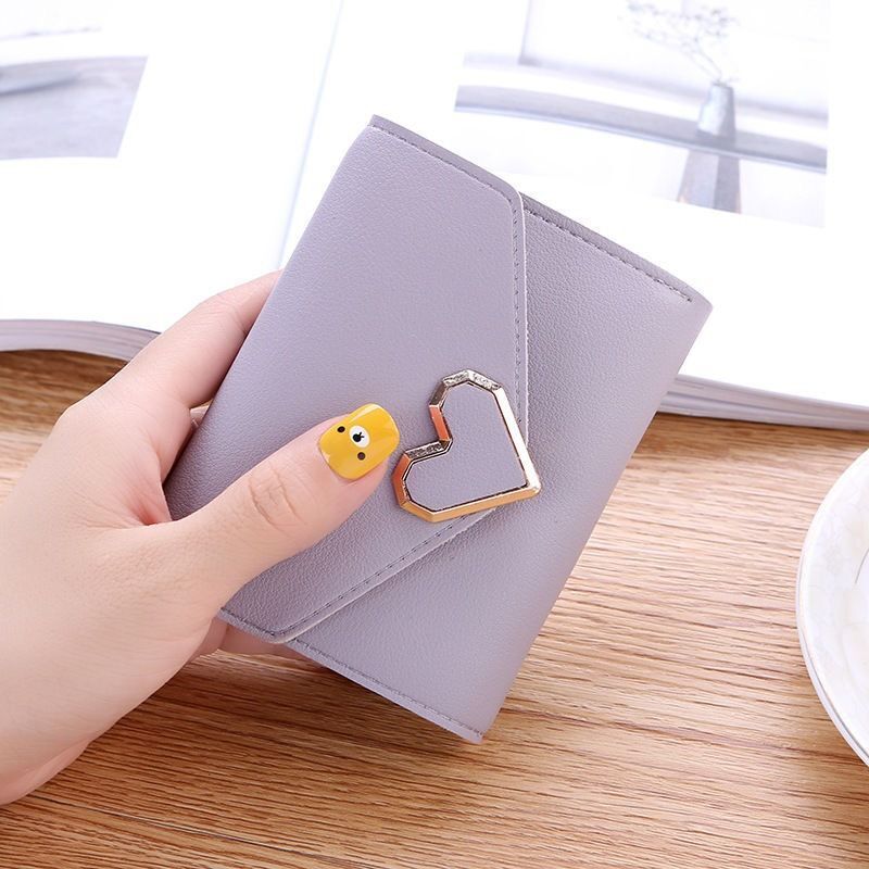 Small Purse Mini Wallet Money Bag Cute Pink Business Card Holder 13.5*9.5 CM 1PC