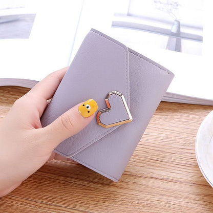 Small Purse Mini Wallet Money Bag Cute Pink Business Card Holder 13.5*9.5 CM 1PC