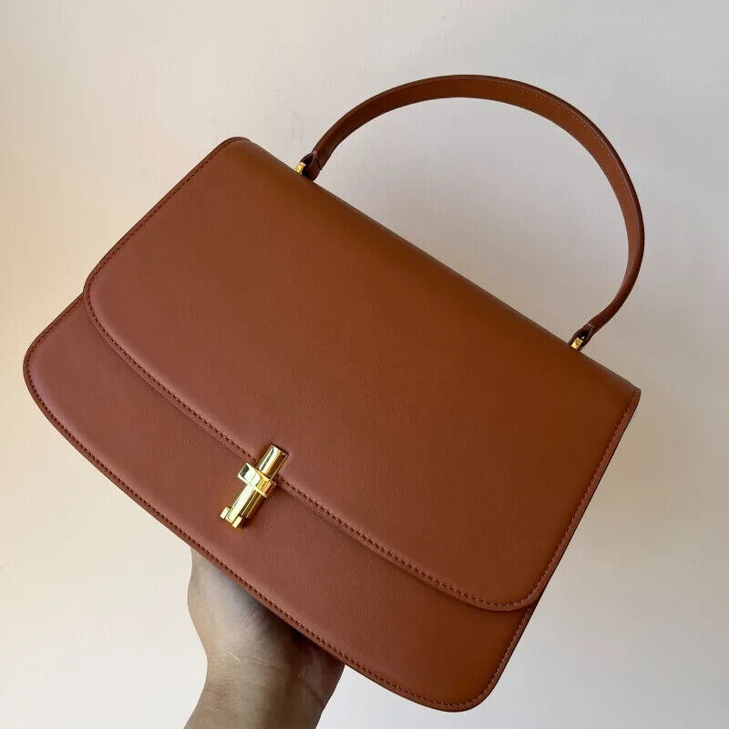 Retro Commuter Style Genuine Leather Handbag Women Bag