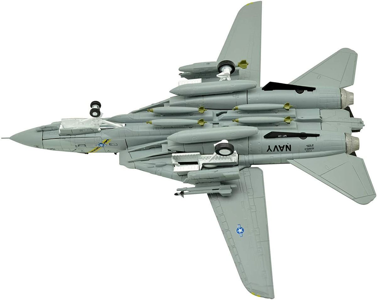 1:100 F-14A Tomcat Fighter Attack Metal Military Airplane Model,US Navy 2003