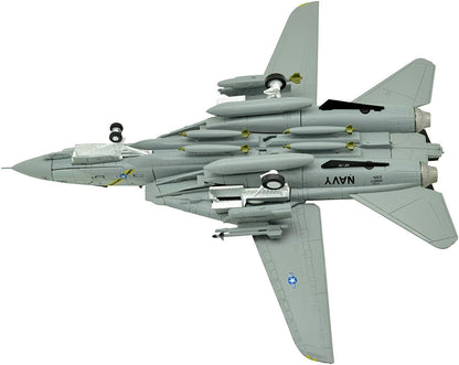 1:100 F-14A Tomcat Fighter Attack Metal Military Airplane Model,US Navy 2003