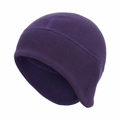 Polar Fleece Cap Winter Warm Outdoor Sport Skiing Cycling Windproof Soft Beanie
