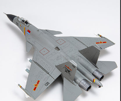 1:72 31CM AF1 J-15 Shipborne Fighter Airplane Diecast Military Aircraft Model