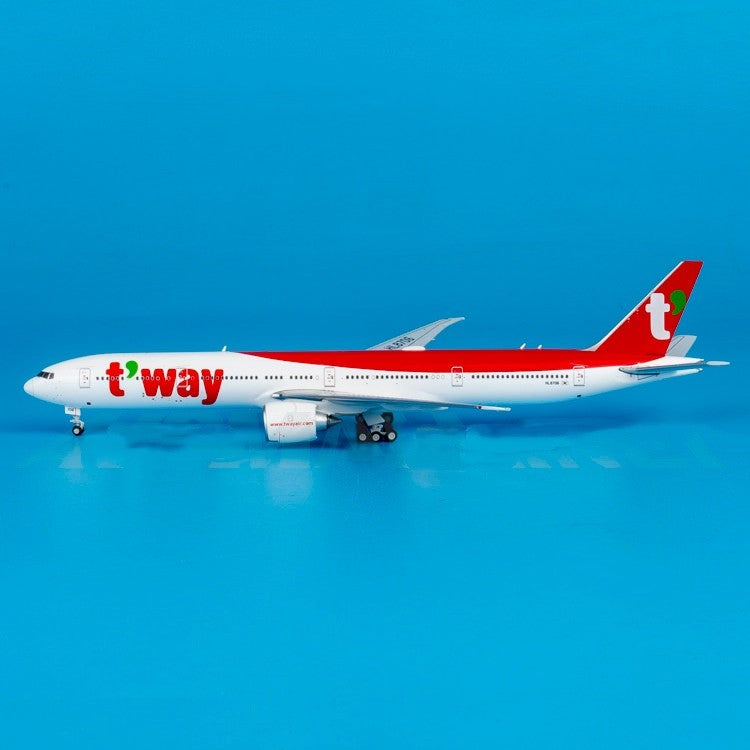 1:400 JC Wings TwayAir Boeing 777-300ER HL8706 Airplane Diecast Aircraft Model