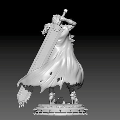 1/24 resin figure model Game Character Female Gus Guts Unassembled Unpainted