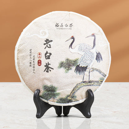 Old Bai Cha Tea Shuanghe CHinese White Tea Leaf Cake 300g Health Drink