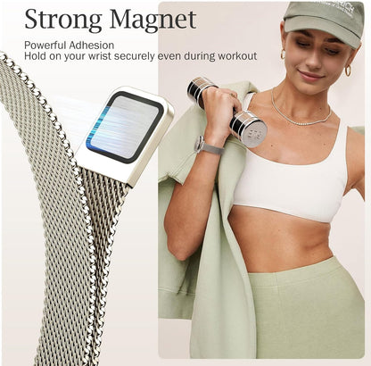 Metal Bands Compatible with Garmin Lily 2 / Lily 2 Active Watch Band, Quick Rele