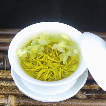 Loose Leaf Organic Jasmine Flower Tea Chinese Premium Jasmine Aroma Green Tea
