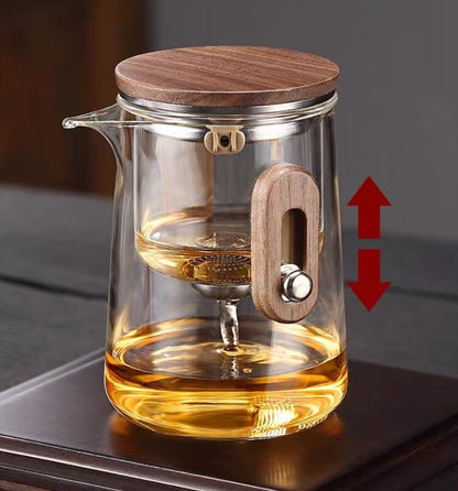 4pcs set teapot with infuser High Borosilicate GlassTea set Kettle Tea Portable