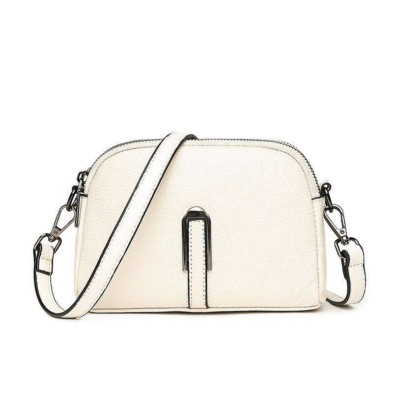 Fashion Crossbody Purse Handbag Genuine Leather Vintage Shoulder Bag 20*14*8 CM
