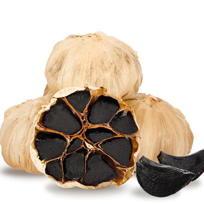 4pcs Fermented Black Garlic 150g Pure Taste 90 Days Regulate Blood Sugar Balance