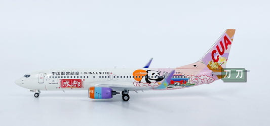 1:400 NG Models CHINA UNITED B737-800 Passenger Airplane Diecast Aircraft Model