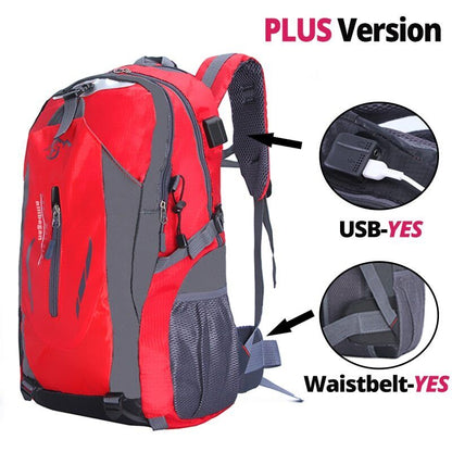 Nylon Backpacks Men Travel Bags Hiking Sport School Bag Men Backpack Women