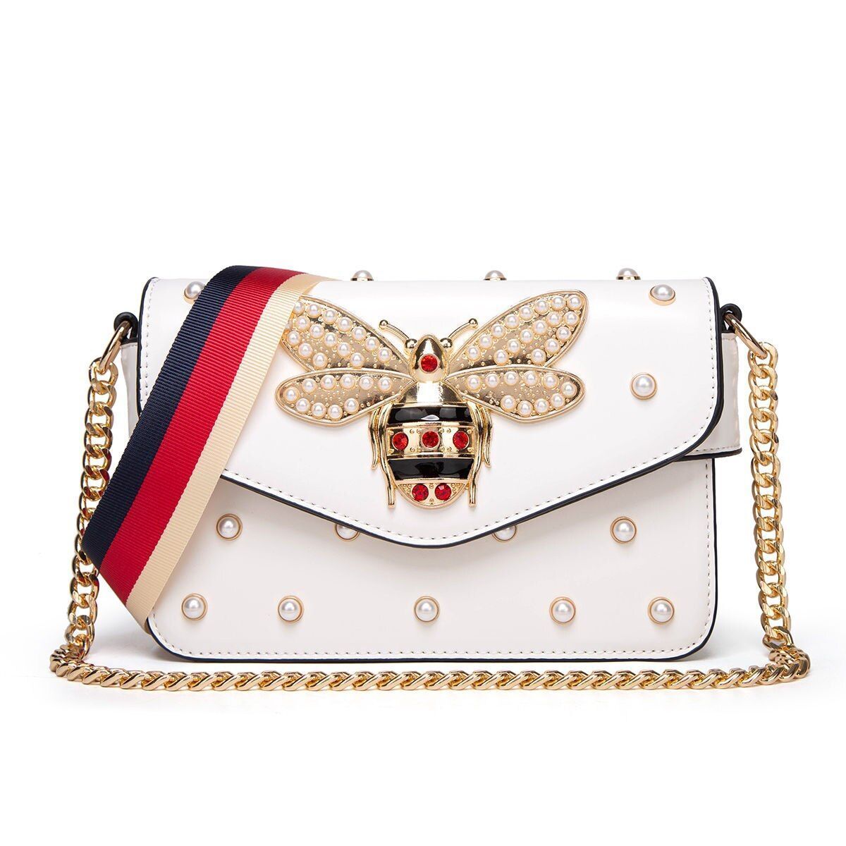 Luxury Metal Women Handbag Bag Fashion Mini Purse Chains Crossbody Messenger Bag