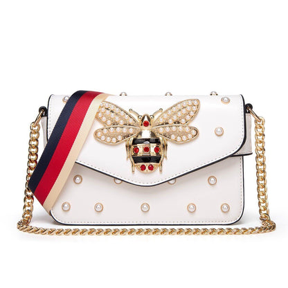 Luxury Metal Women Handbag Bag Fashion Mini Purse Chains Crossbody Messenger Bag