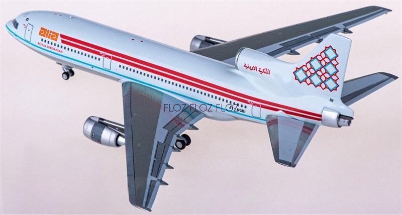 1:400 for NG models for Royal Jordanian Airlines for Lockheed L-1011-500 JY-AGB
