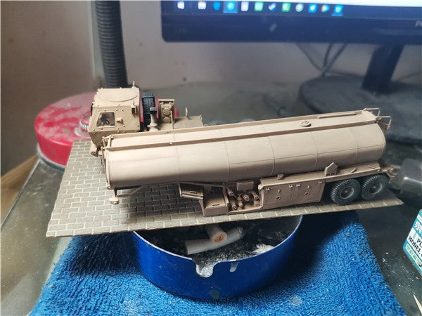 3D Printed 1/72 American M1088 Tanker Finished Product