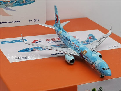 1:400 JC Wings CHINA EASTERN B737-800 Passenger Airplane Diecast Aircraft Model