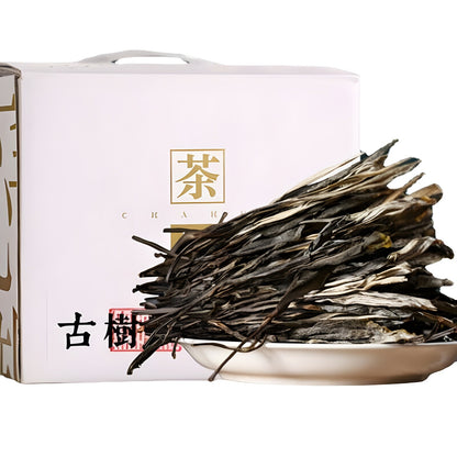 400g Ancient Tree Qiao Mu Ancient Tea Spring Puerh Tea YunNan MengKu Puer