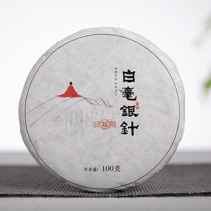 100g White Hair Silver Needle Yunnan Small Cake Moonlight White Old White Tea