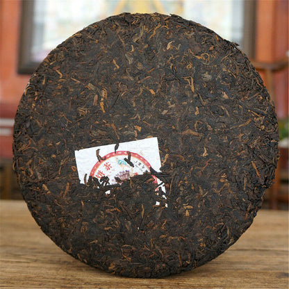 357g Famous Puer Tea Yunnan Specialty Ripe Pu-erh Tea Pu'er Tea Cake Black Tea