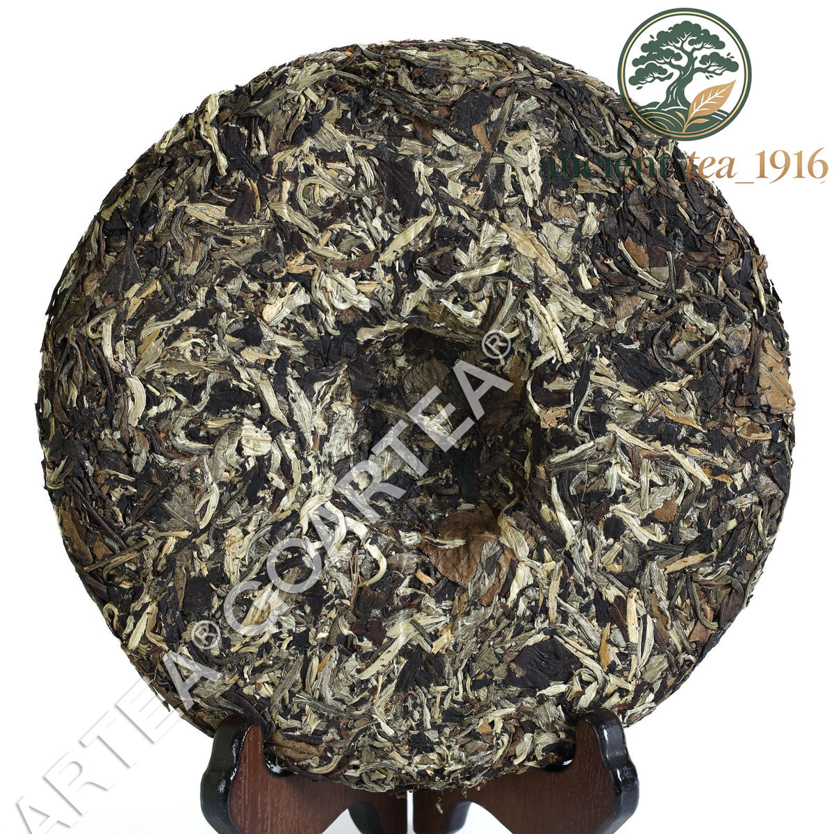 357g 2014 Yunnan Moonlight Beauty White Raw Cake Chinese Puer Pu'er Pu erh Tea