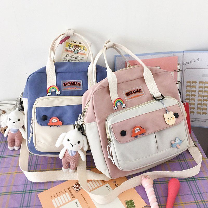 Backpack Student College Schoolbag Book Backpack Fashion Shoulder Bag 28*31*10CM