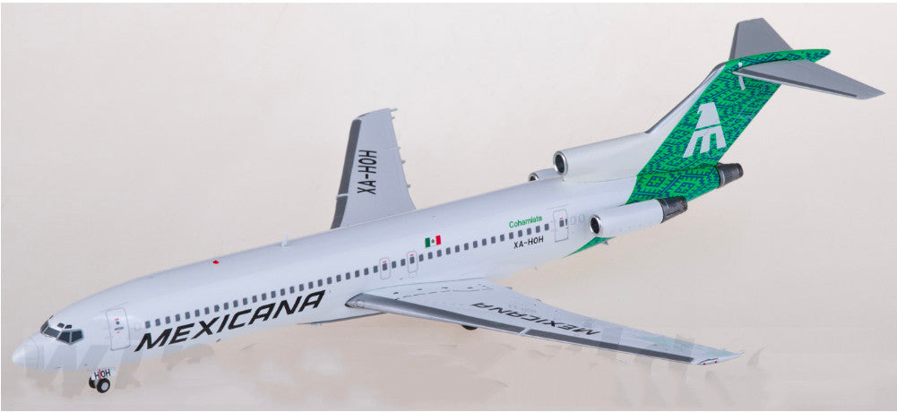 1:200 JC Wings Mexicana Airlines Plane B727-200 XA-HOH Diecast Aircraft Model