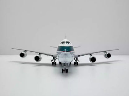 1:400 YY Wings CATHAY PACIFIC BOEING 747-300 Passenger Airplane Diecast Model