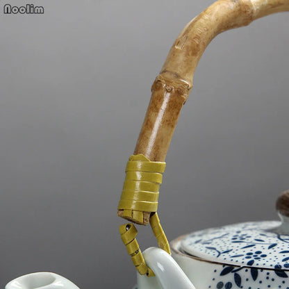 1000ml High Temperature Resistant Ceramic Teapot Filter Household Porcelain