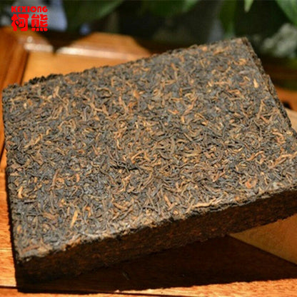 Yunnan Ecology Ancient Tree Puer Tea Healthy Organic Cooked Pu-Erh Tea Brick250g