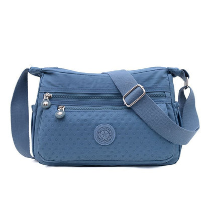 Crossbody Bag Waterproof Nylon Shoulder Messenger Bags Handbag Traveling Totes