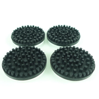4Pcs Rubber Isolation Stand Feet Pads Turntable Record Player Vibration Reducer