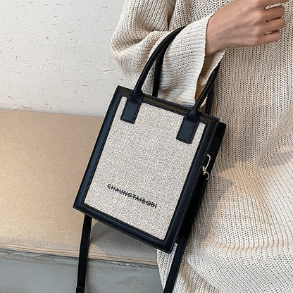 Tote Bag Summer Trend Brand Shoulder Bag Synthetic Leather Crossbody Bag Handbag