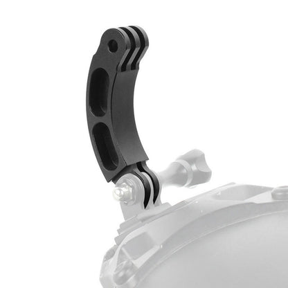 Universal Aluminum Alloy Action Sports Camera Helmet Extension Arm Fixed Bracket
