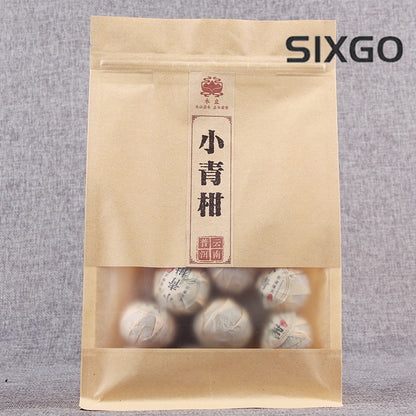 100g Small Green Mandarin Orange Royal Court Pu'er Tea Ganpu Tea Chenpi Ripe Tea