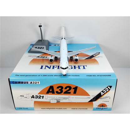 1:200 Inflight Airbus original factory Airbus A321 Diecast Aircraft Model